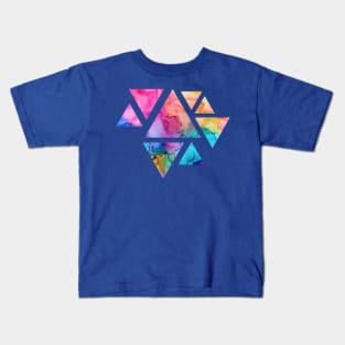 Triangle Colors at Play Kids T-Shirt